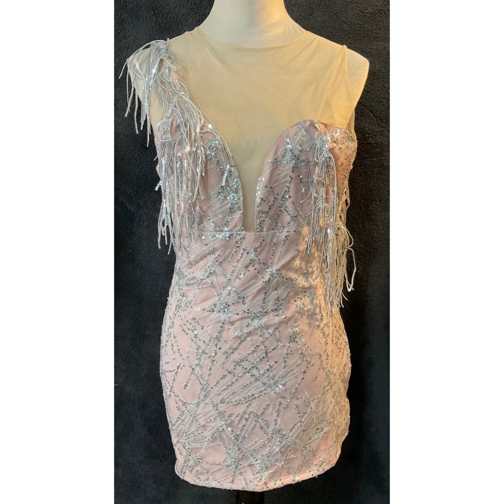 NWT Women's ASexyProm Sequined Dress size 8